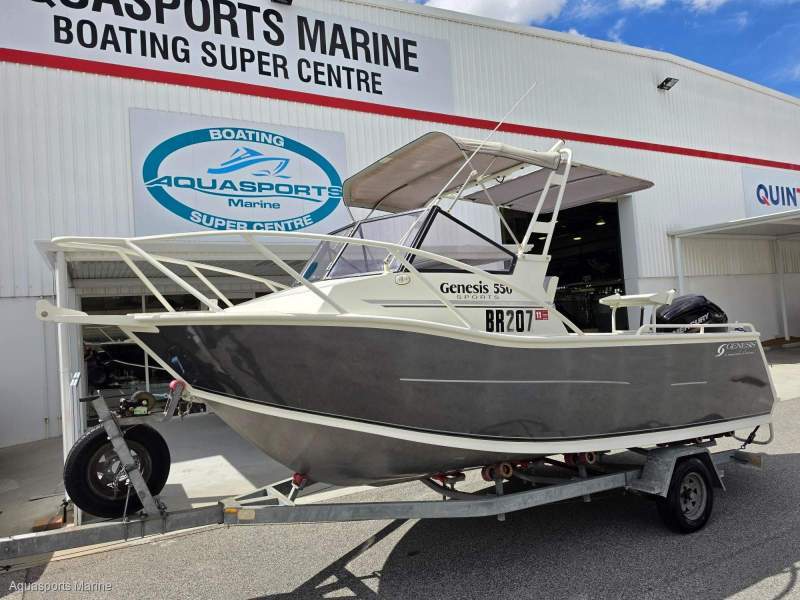 Genesis 550 Sports with 2024 115hp Mercury!