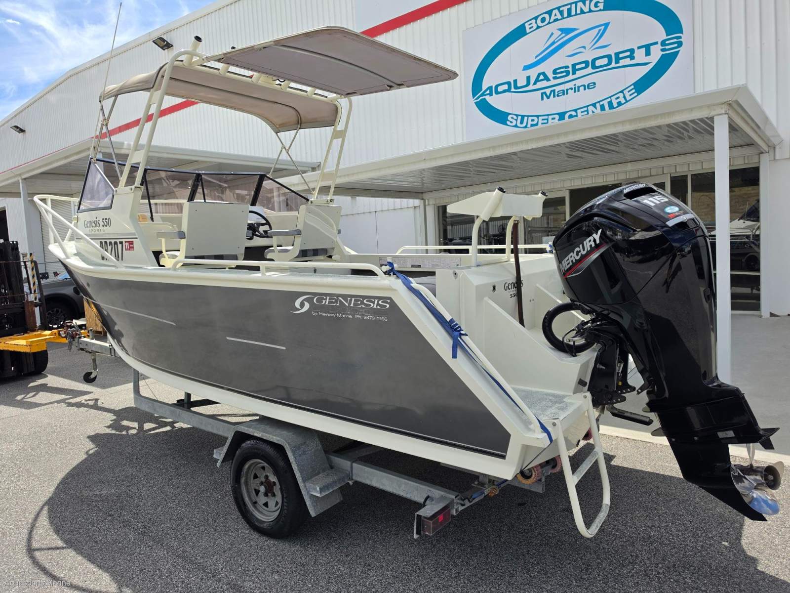 Genesis 550 Sports with 2024 115hp Mercury!