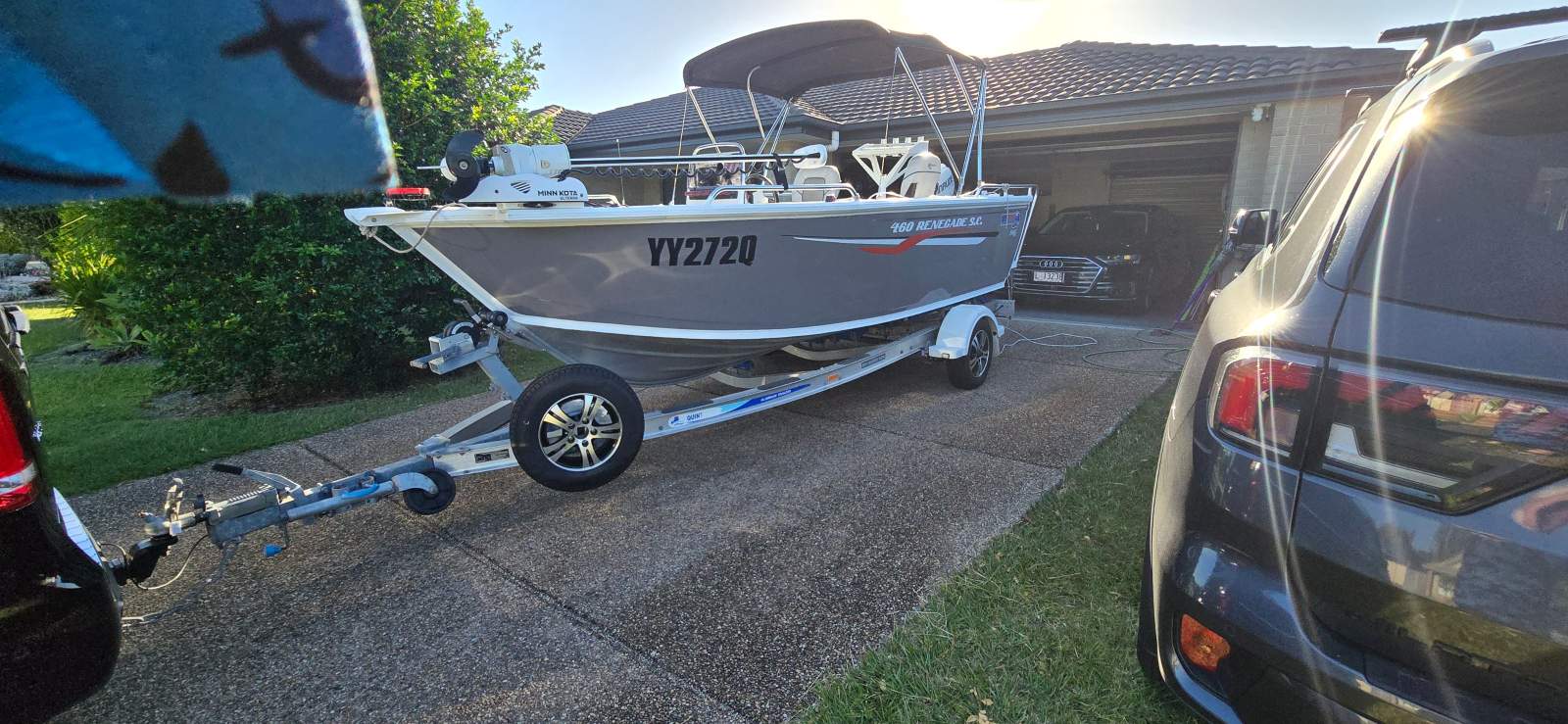 Quintrex 460 Renegade Side Console