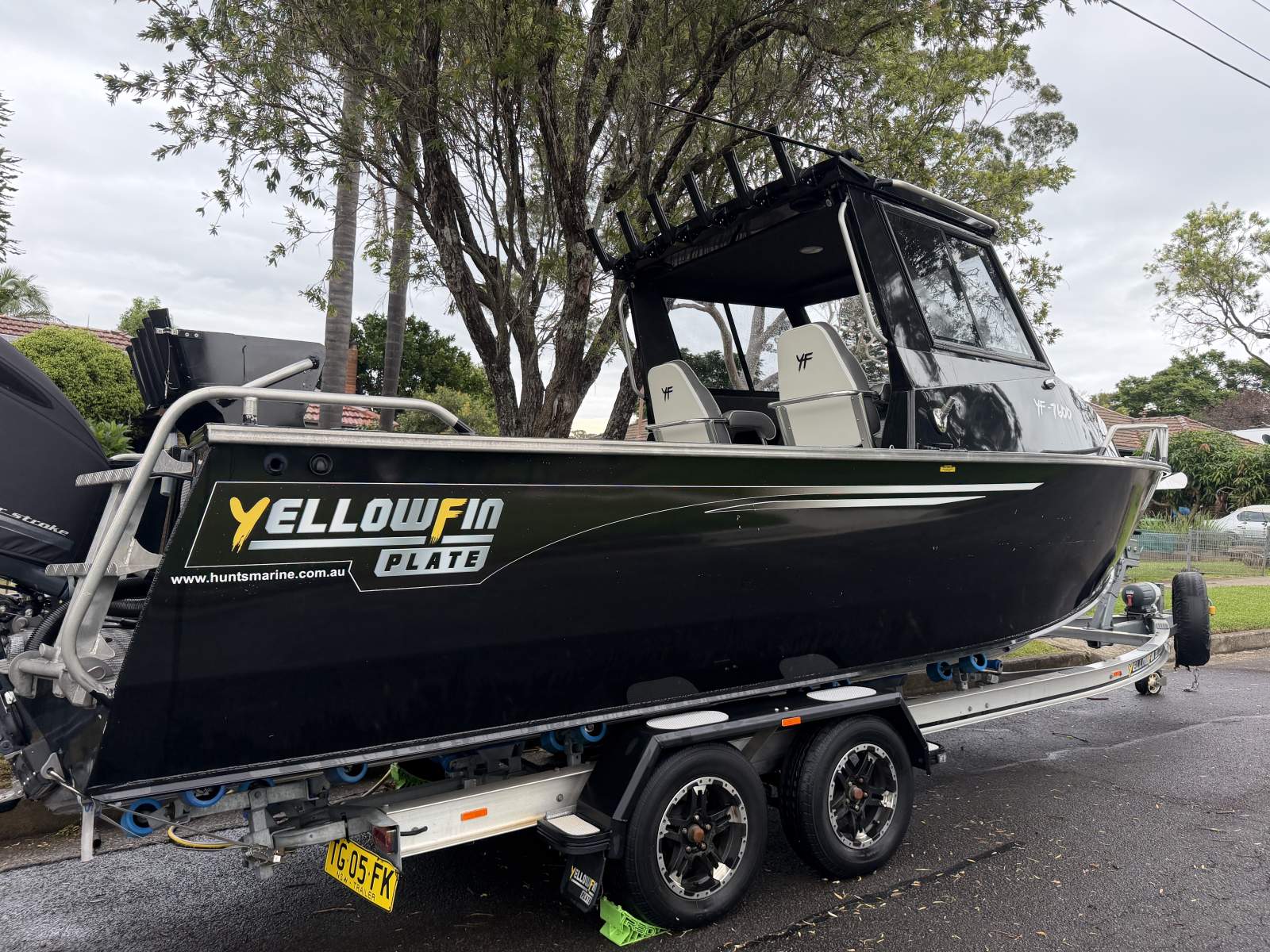 Yellowfin Plate 7600 Southerner Hard Top