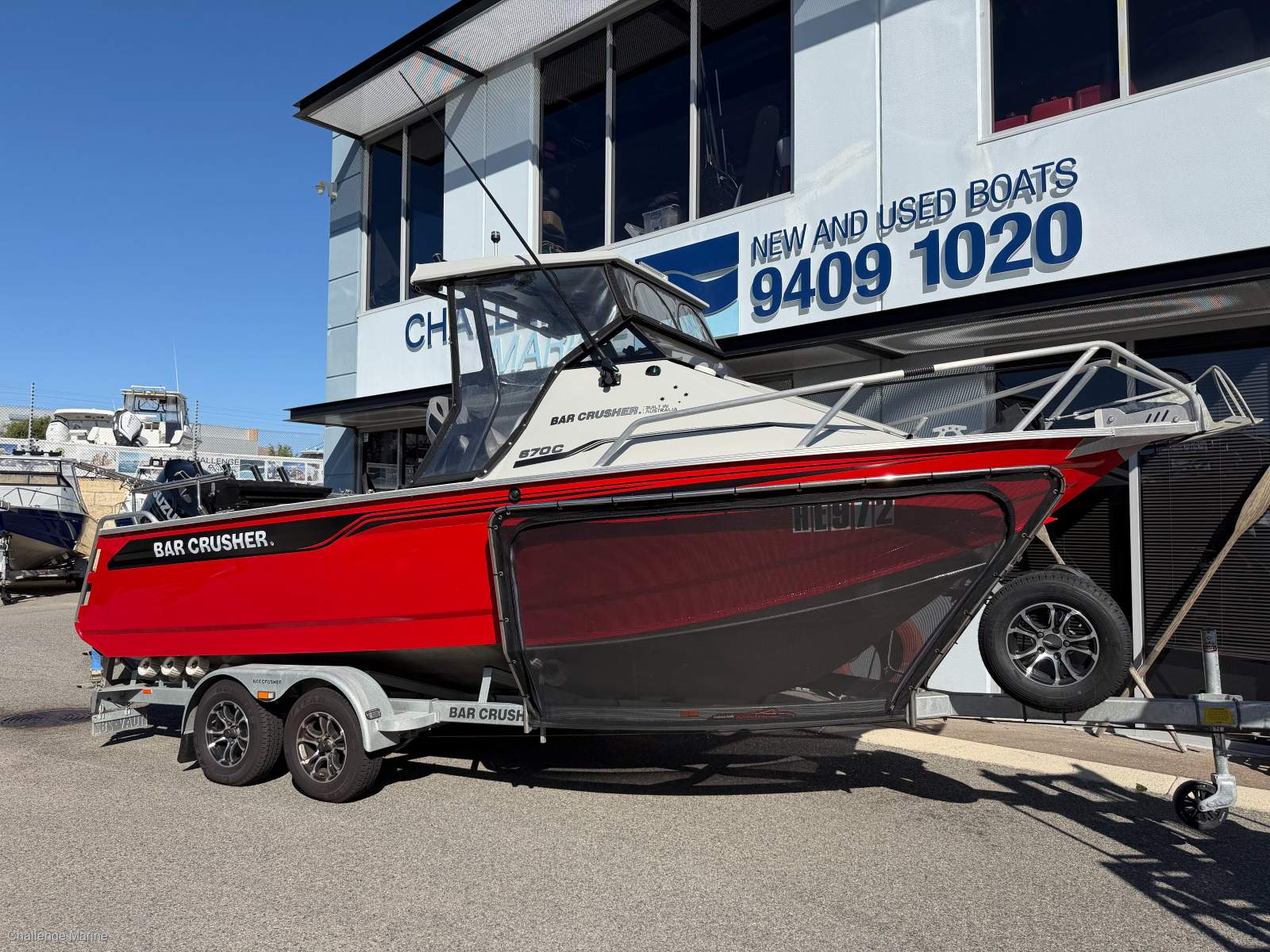 Bar Crusher 670C - 2023 200HP SUZUKI JUST 54 HOURS