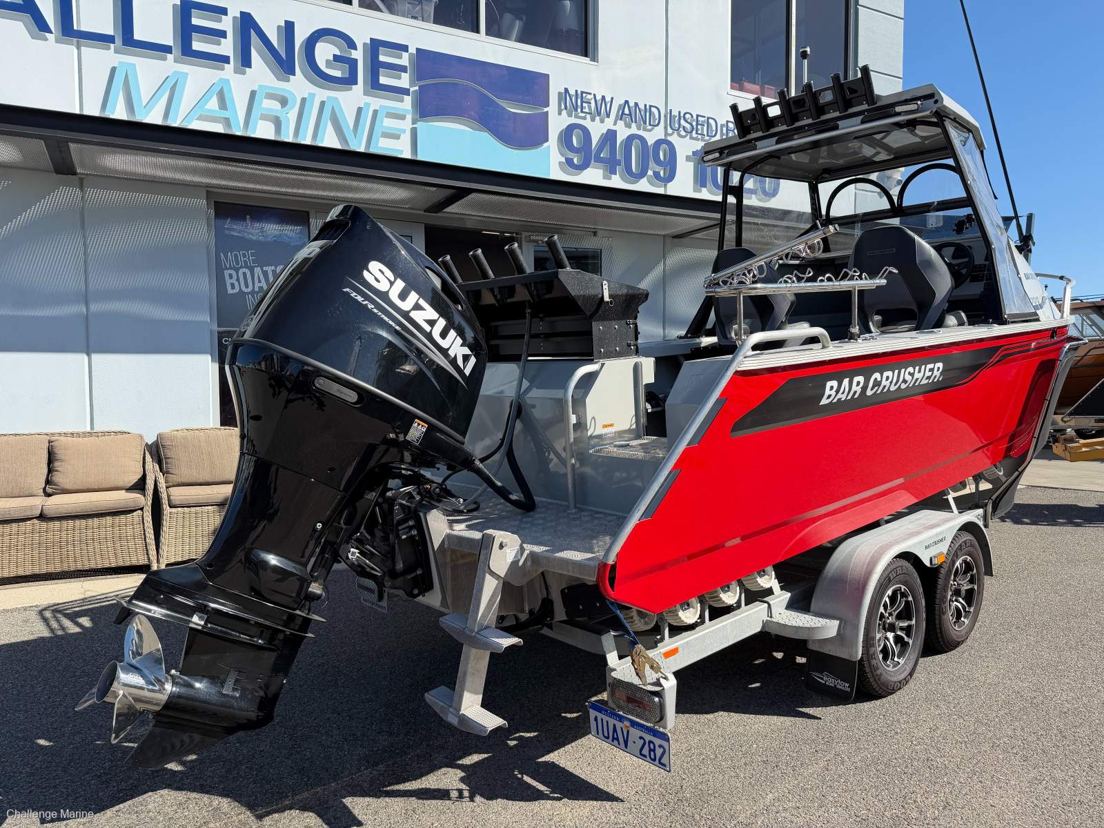 Bar Crusher 670C - 2023 200HP SUZUKI JUST 54 HOURS