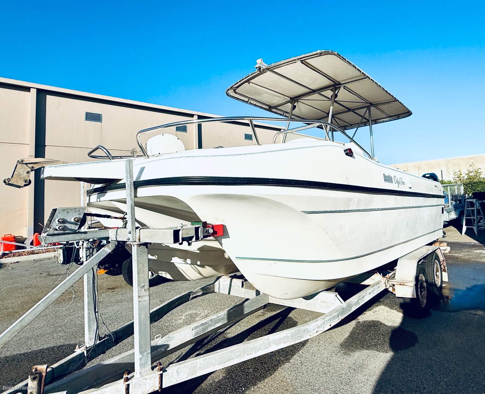 Sea Lynx 600 Twin hull Centre Console Cat SOFT RIDE, AWSOME DECK SPACE,