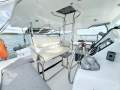 Sun Yacht Imp:Double helm chair - flips back to face aft