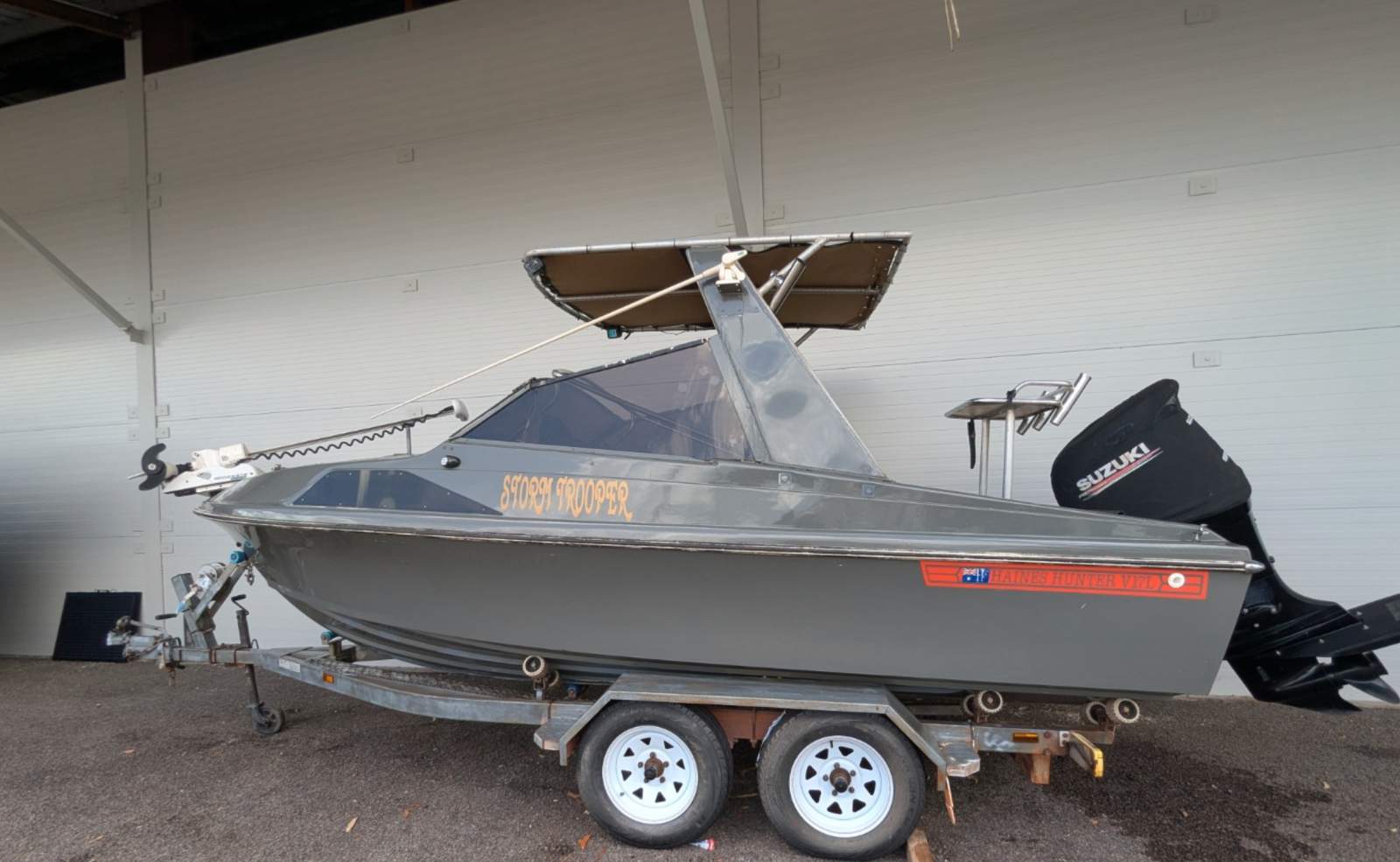 Haines Hunter V17L 1984 Haines Hunter V17L - Suzuki 150hp