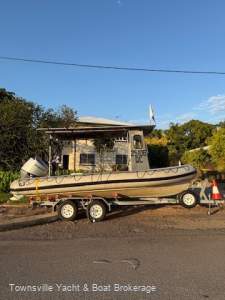 Naiad 6.3 Commercial Research and Dive Vessel and trailer