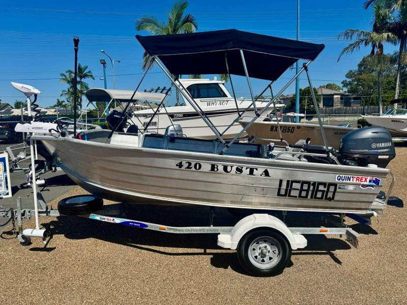 Quintrex 420 Busta with "Blade Hull"