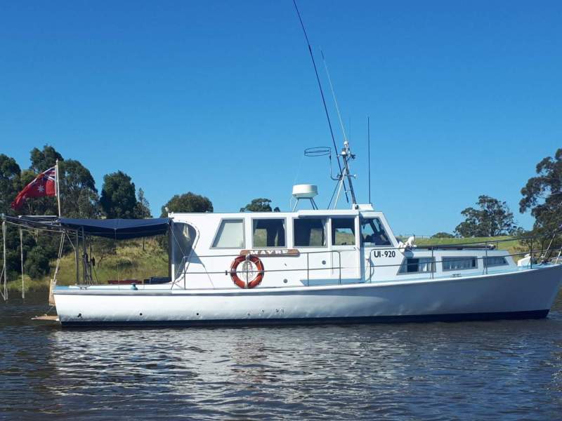 Custom 42ft Timber Motor Cruiser "Maybe"