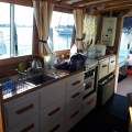 Custom 42ft Timber Motor Cruiser "Maybe":Galley