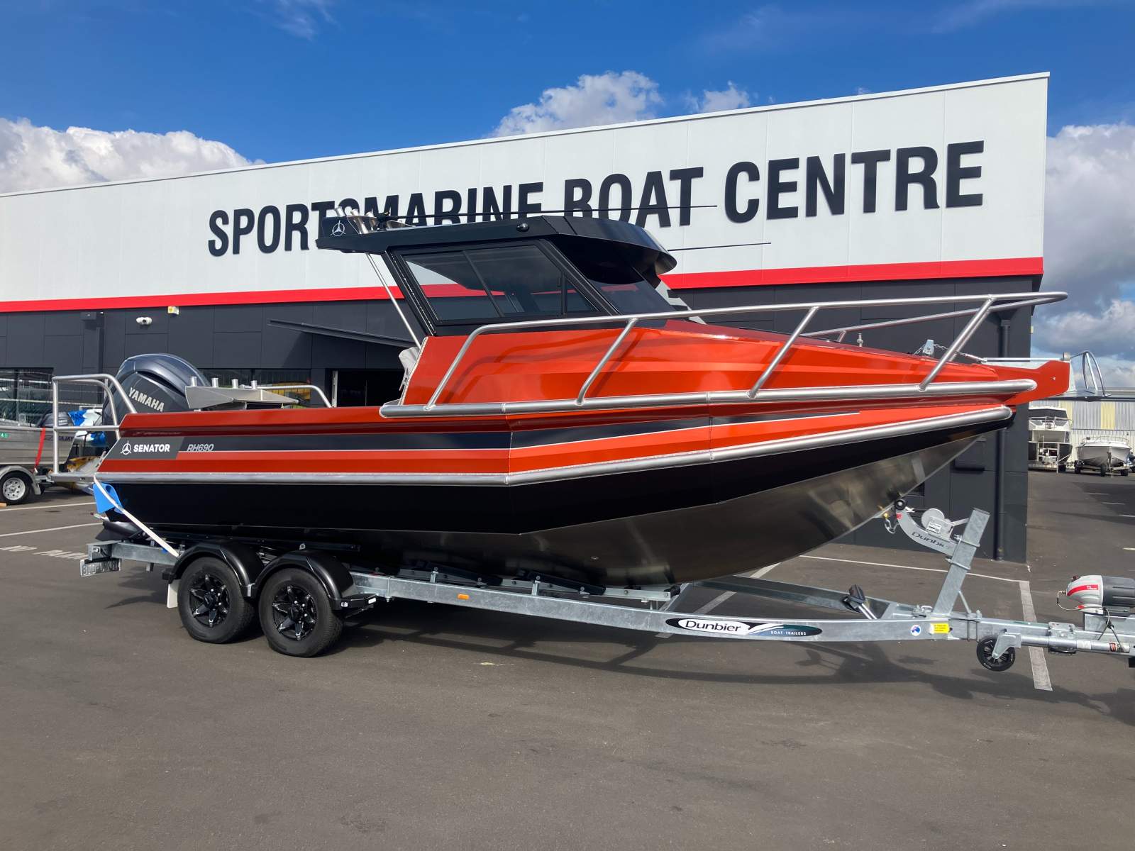 New Senator RH690 Boat, Motor and Trailer Package