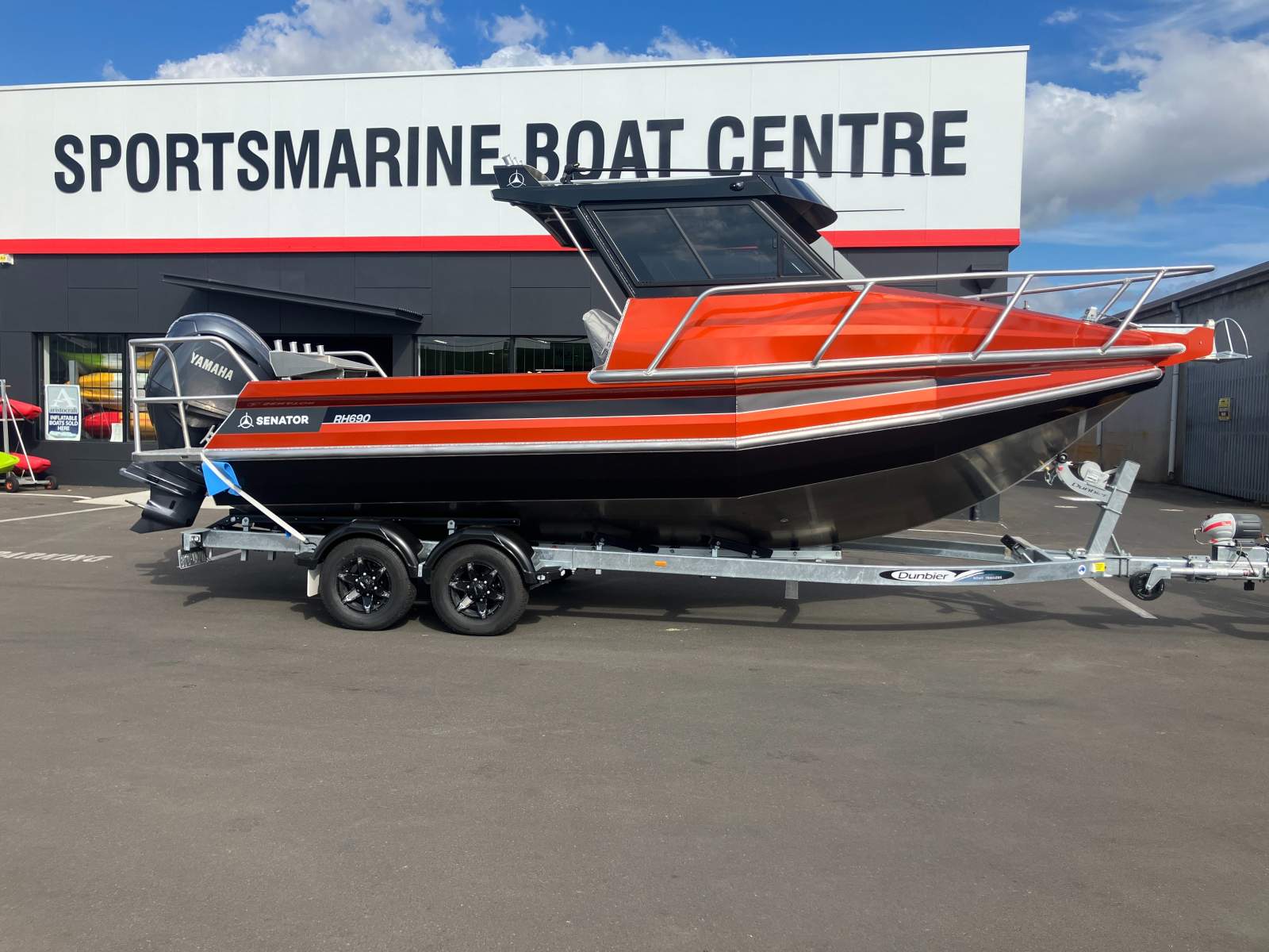 New Senator RH690 Boat, Motor and Trailer Package