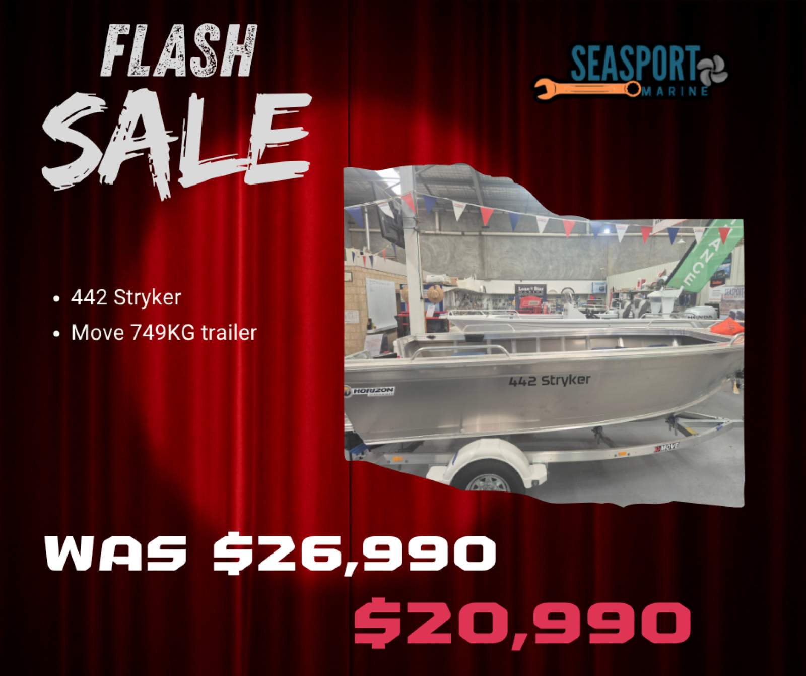 Horizon Aluminium Boats 442 Stryker