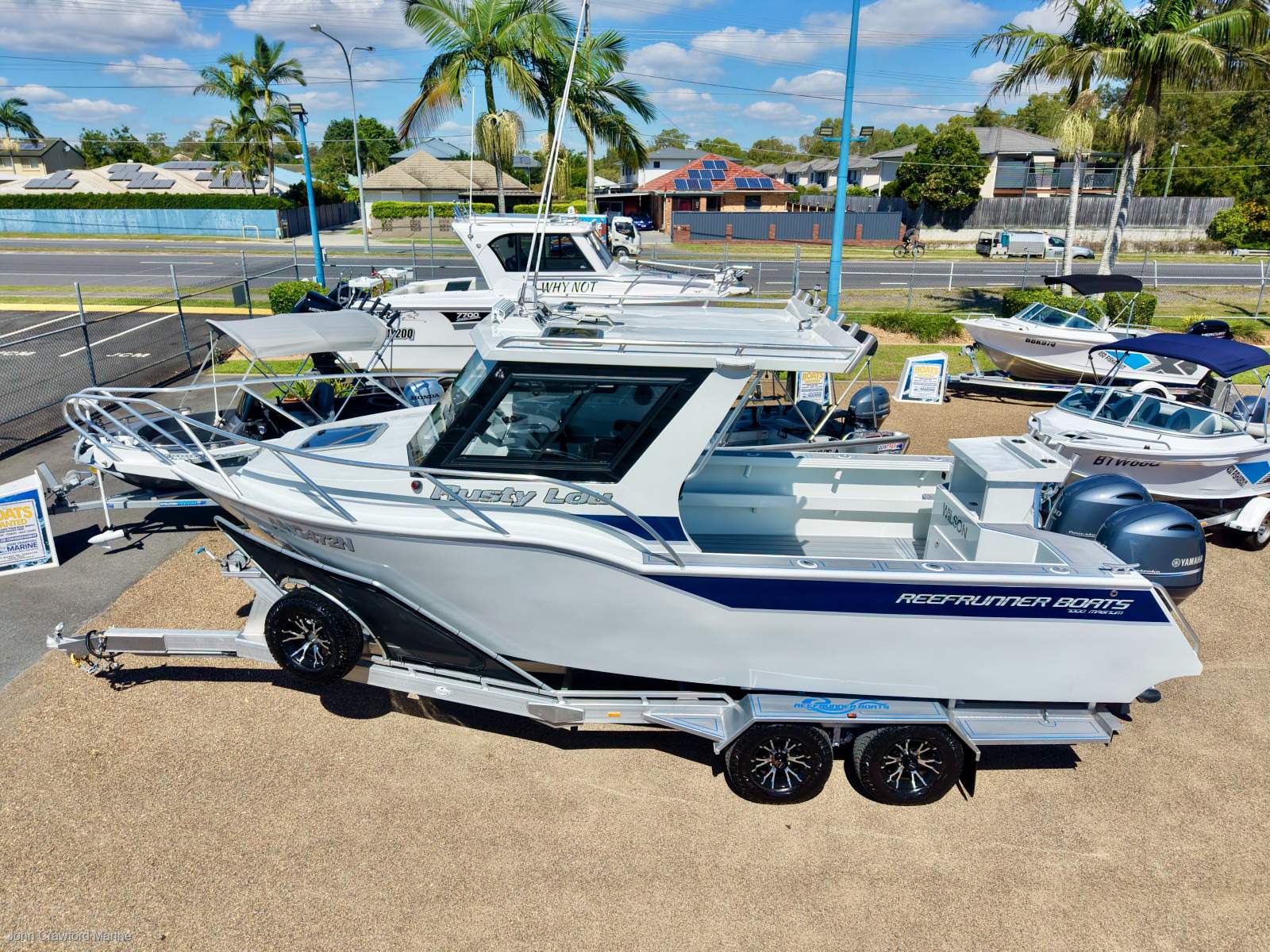 Reef Runner 7000 Magnum HT Plate Alloy Hard Top:Reefrunner Boats 7000 Magnum HT now at John Crawford Marine