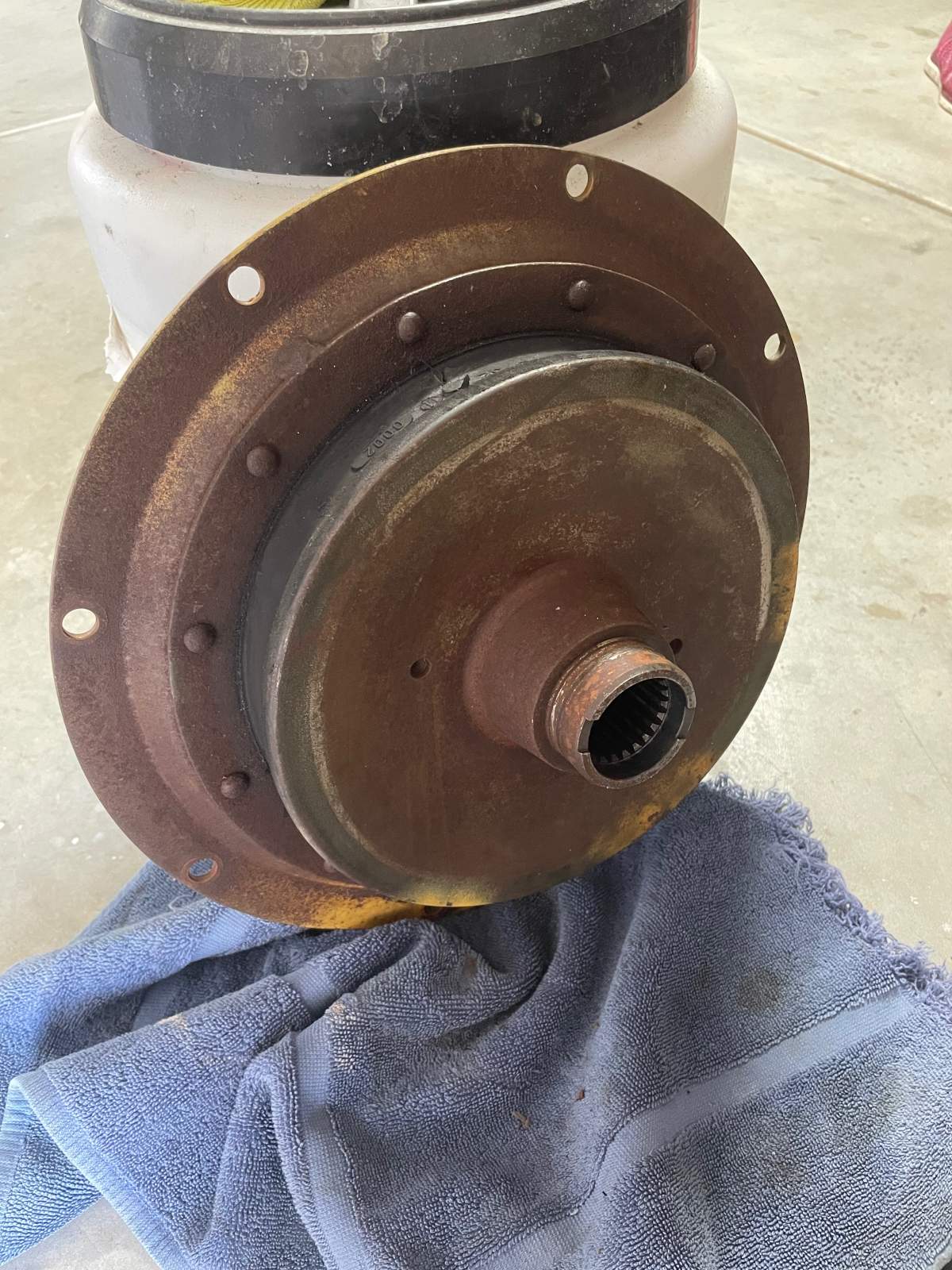 Coupling Twin Disc MG5050A gearbox