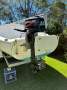 18" Custom Trailer Sailer with 5 HP Mercury