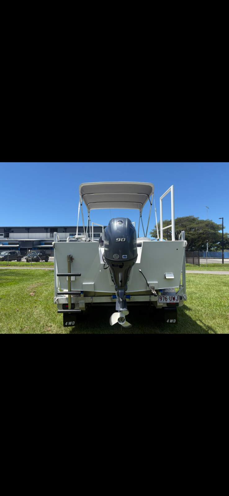 Ocean Blue Boats 5.2m Barra punt