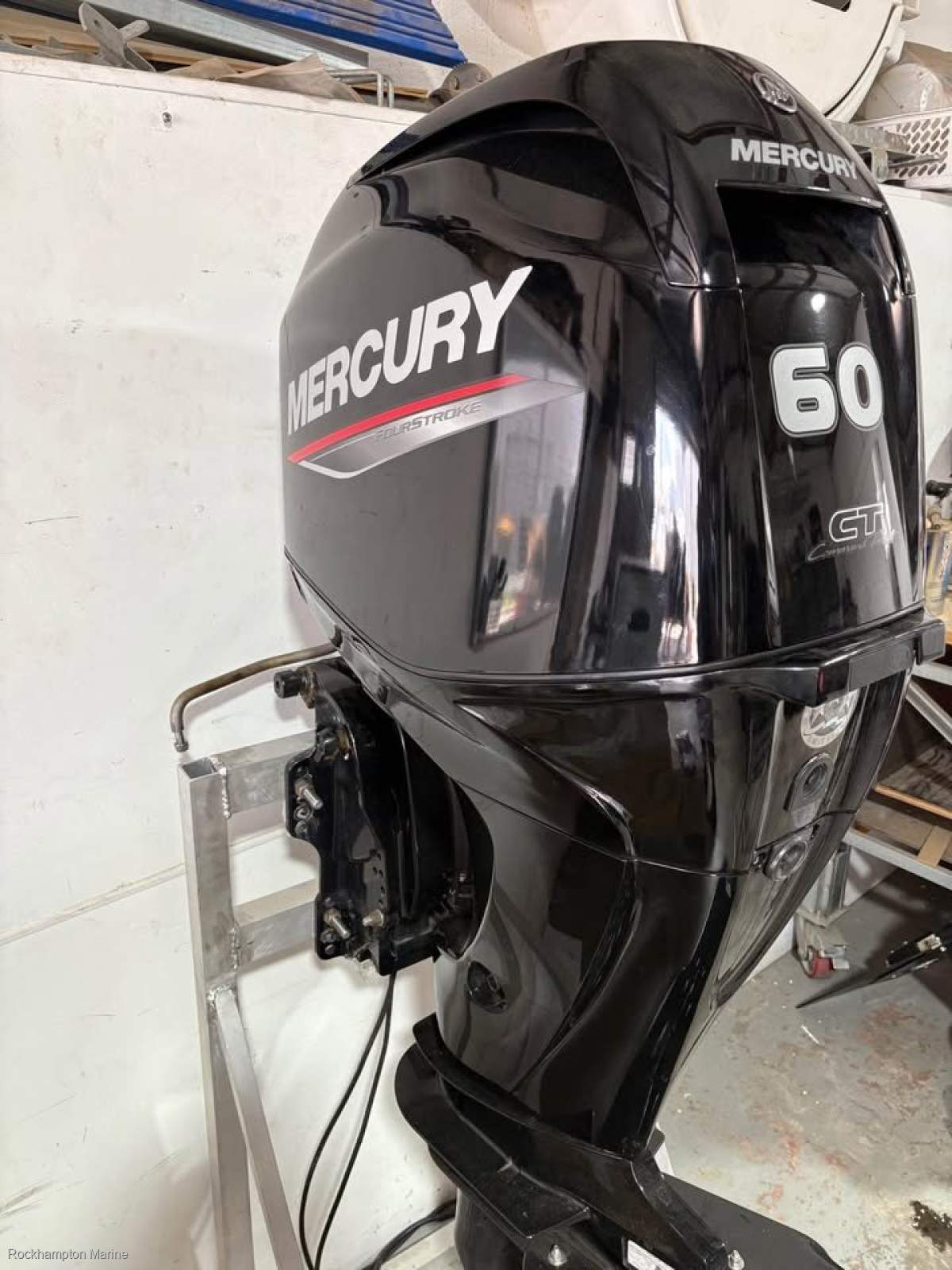 2023 Mercury 60hp Command Thrust 59hr!