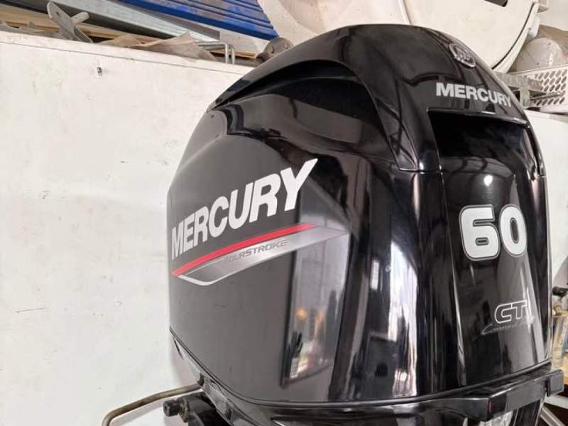 2023 Mercury 60hp Command Thrust 59hr!