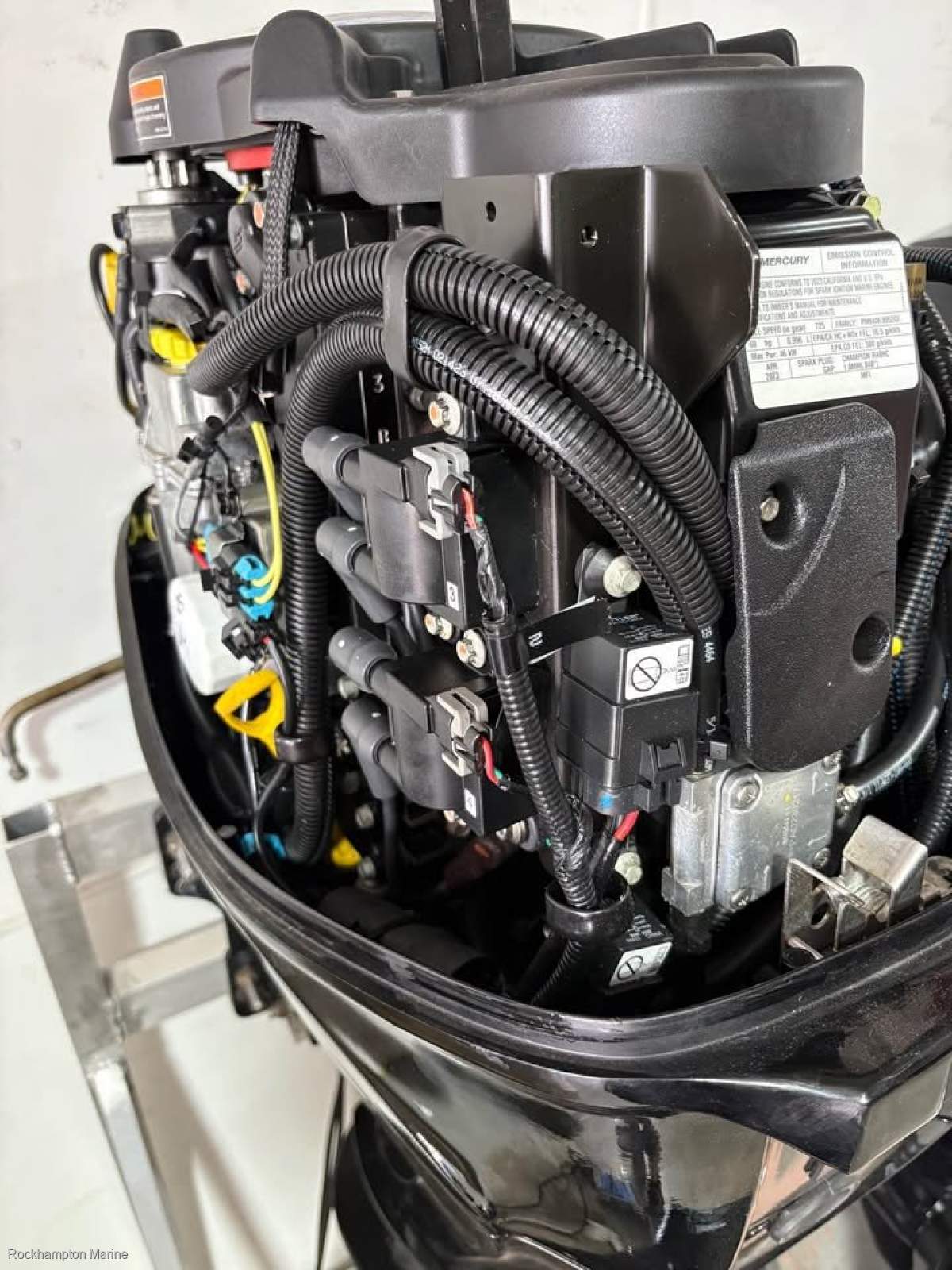 2023 Mercury 60hp Command Thrust 59hr!