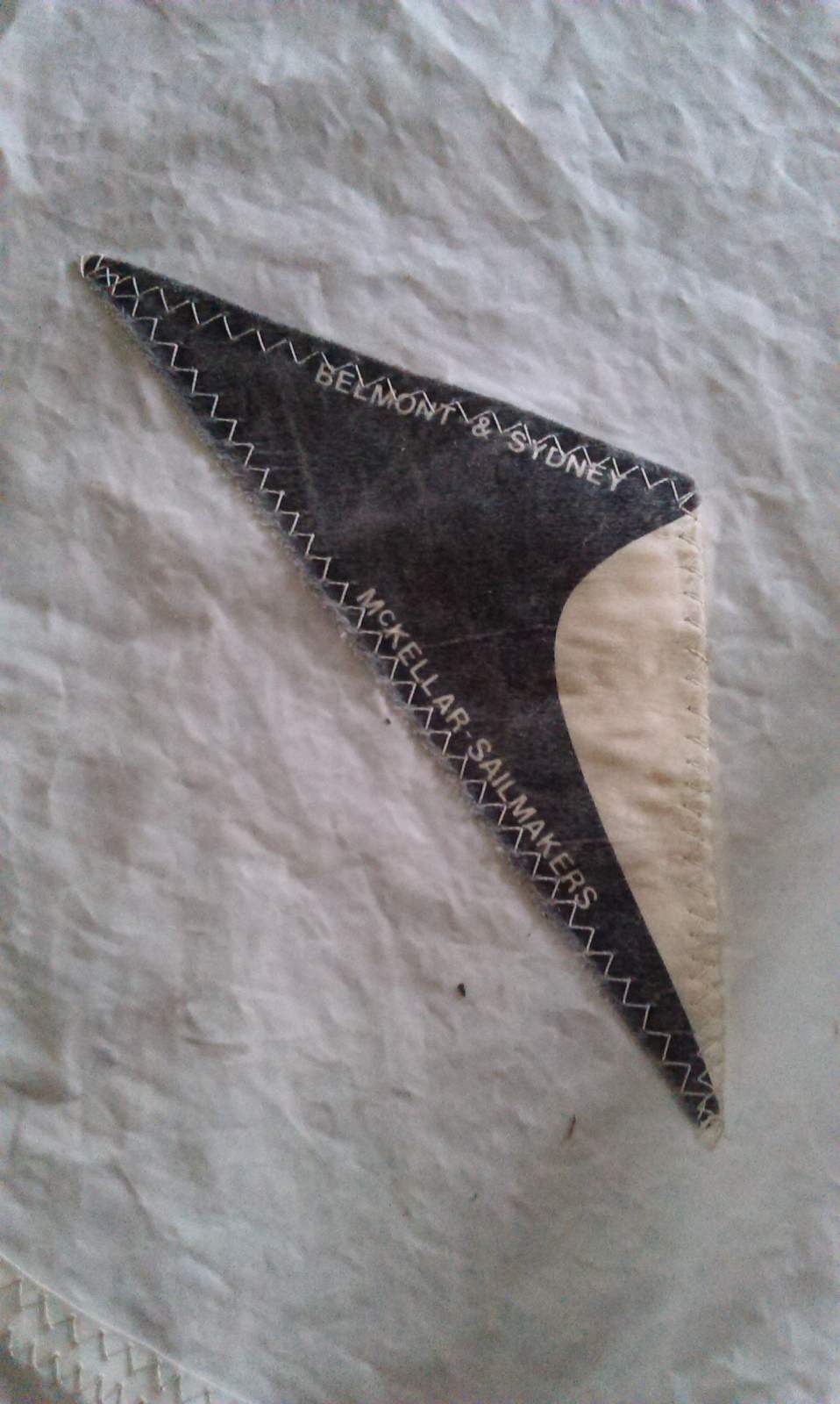 Mclellar brothers genoa yacht sailboat trailer sailor sail g. C