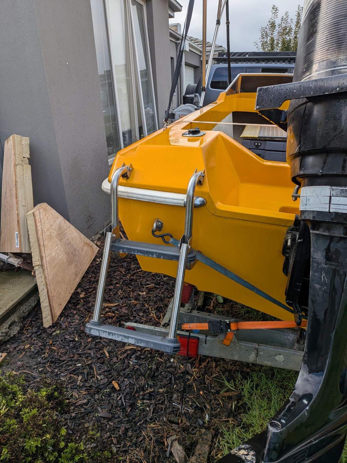 Savage 3.8m Opencab with 90hp outboard