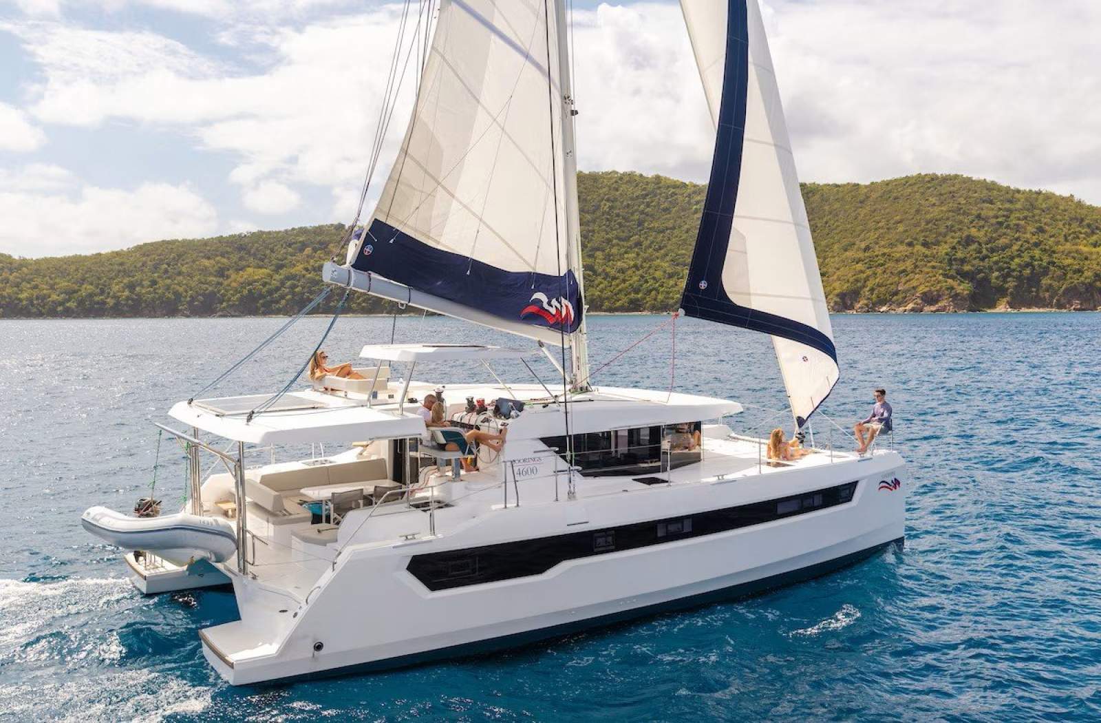 Leopard Catamarans 46 (Moorings 4600) available in Tahiti