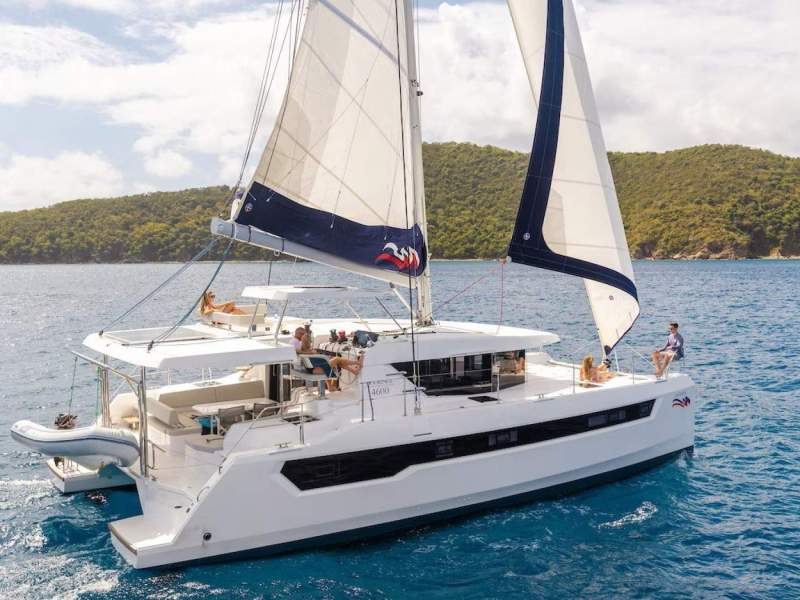 Leopard Catamarans 46 (Moorings 4600) available in Tahiti