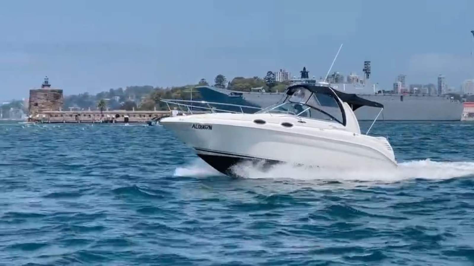 Sea Ray 260 Sundancer wild girl