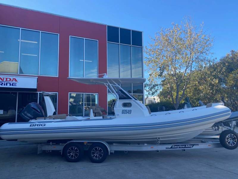Brig Eagle 8 Centre Console RIB with Hypalon Tubes and T-Top