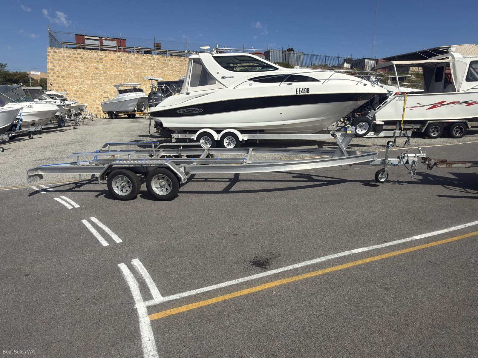 Aluminium Boat Trailer To Suit 5.7m Vessel