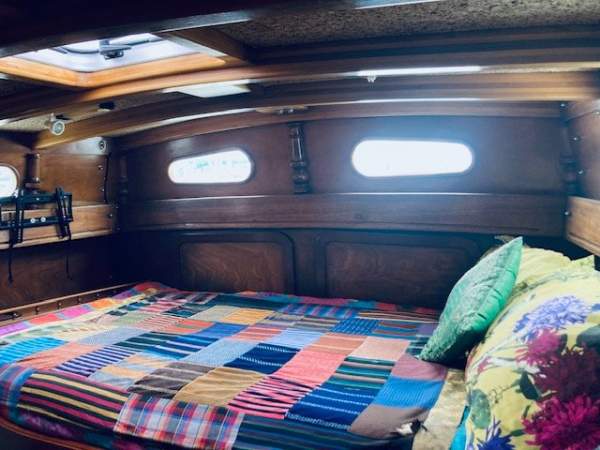 Hartley Tahitian 45ft Ketch:Aft Cabin