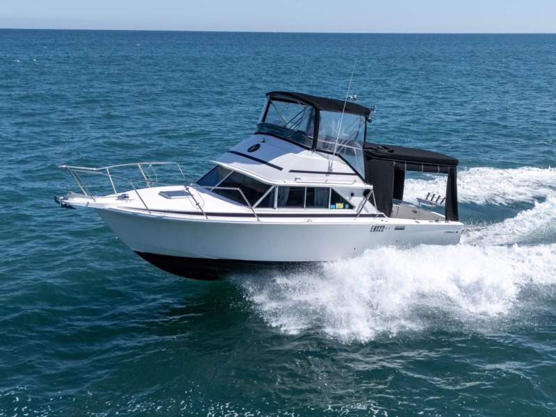 Caribbean 28 Flybridge Cruiser Rare find with twin Yanmar Diesel Shaft Drives