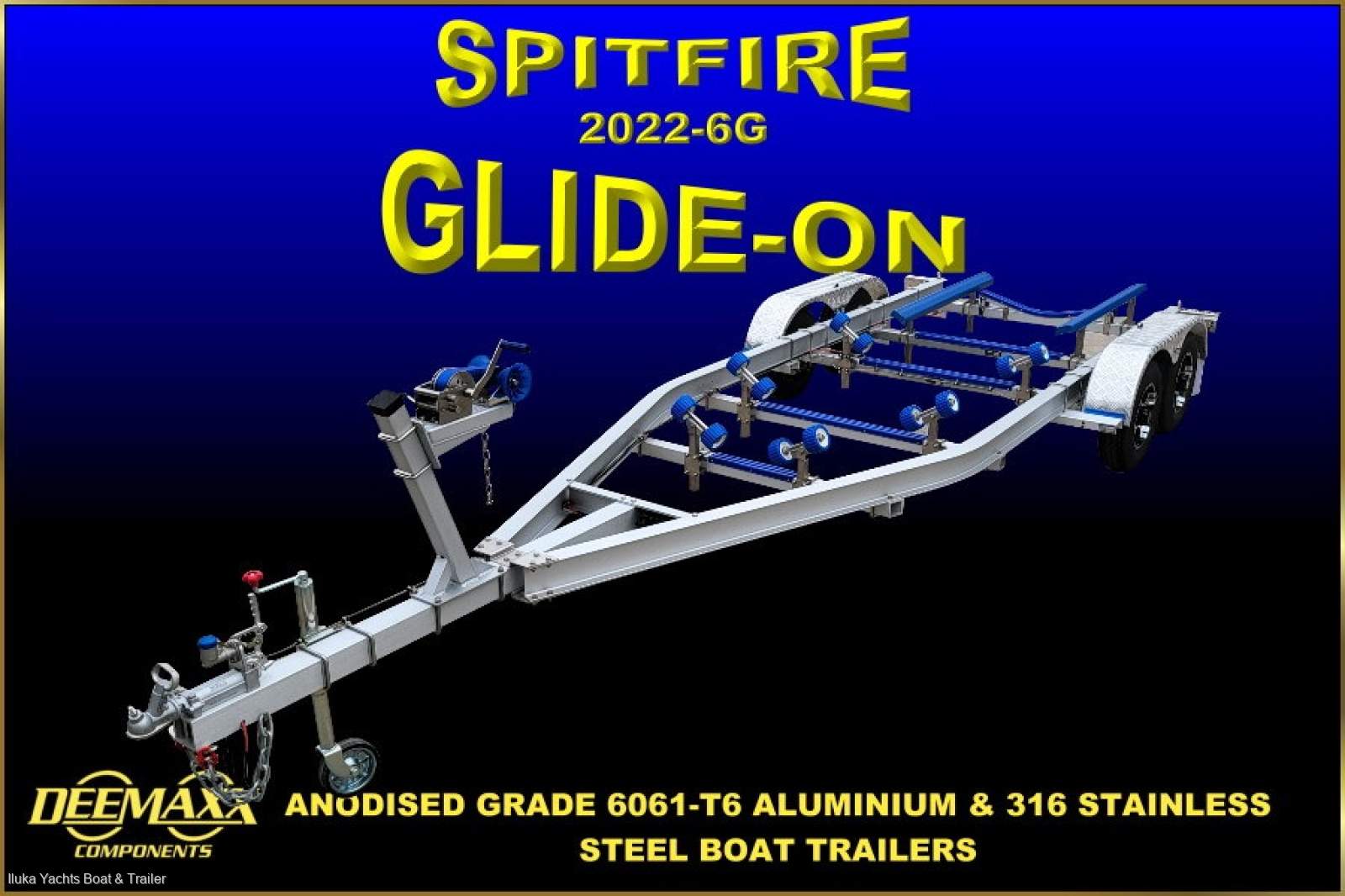 Spitfire Aluminium Boat Trailer 800-3000