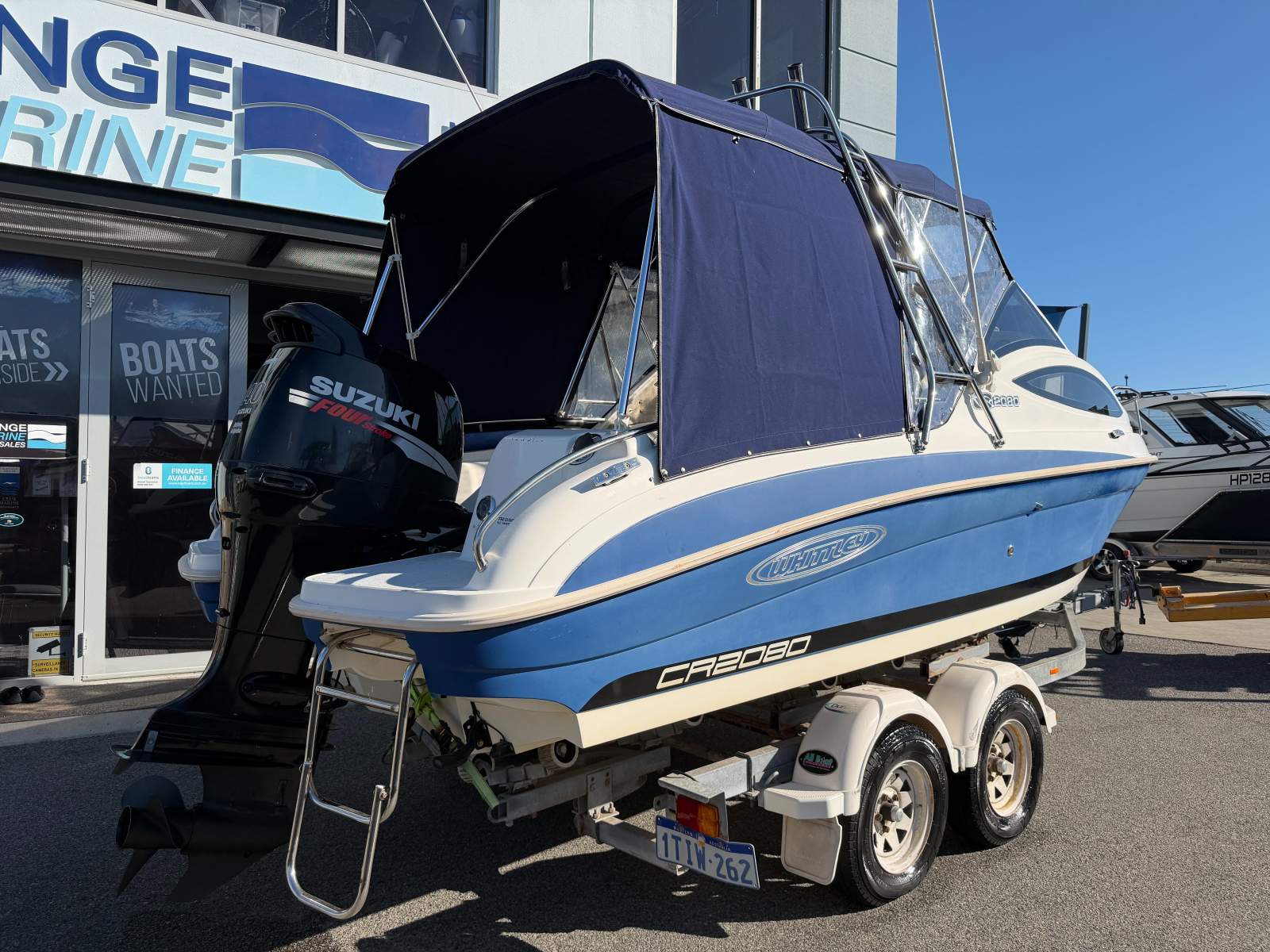 Whittley CR 2080 OB With Suzuki 140HP (290 Hours Fresh Service!)