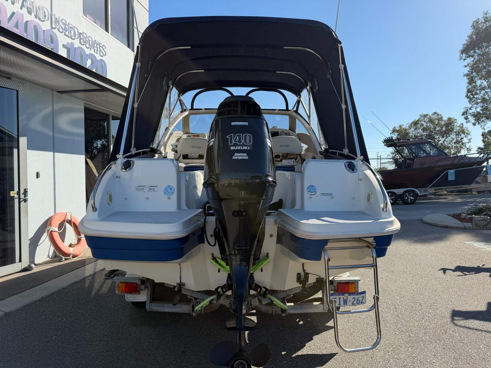 Whittley CR 2080 OB With Suzuki 140HP (290 Hours Fresh Service!)