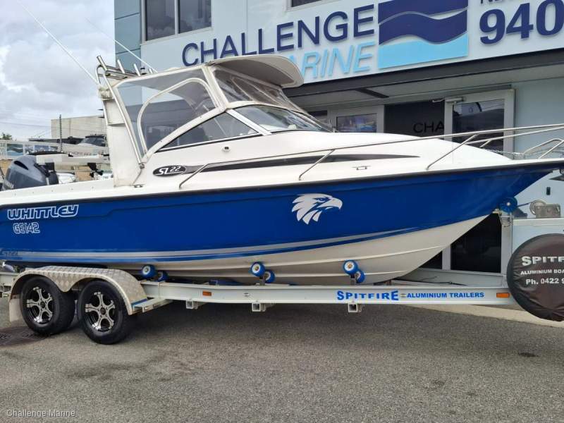 Whittley SL 22 - 2020 Yamaha 175 HP showing 318 hours