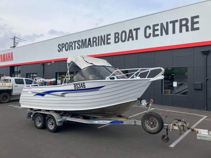 Trailcraft 530 Runabout Boat, Motor, Trailer Package