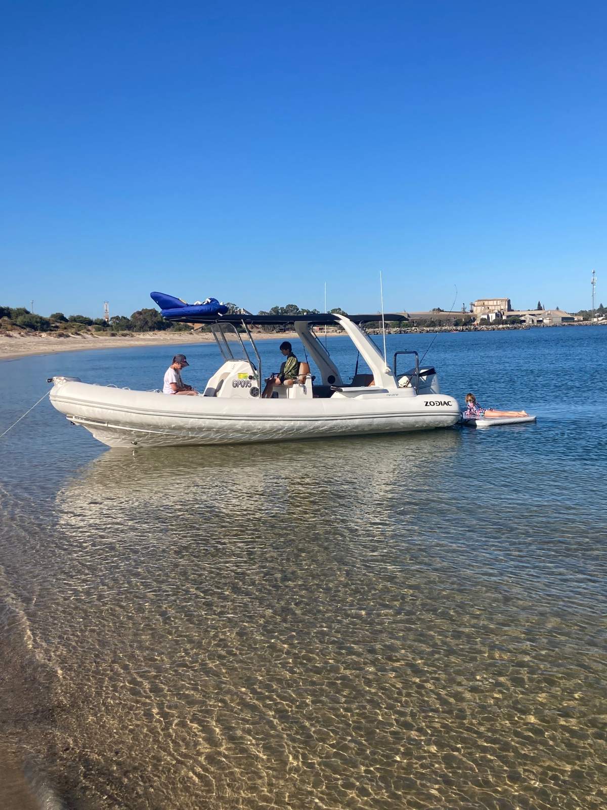 Zodiac Medline 7.5 Aluminium trailer