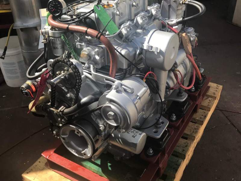 Yanmar 3QM30H 30HP 2:1 reduction RH rotation 1289 hrs.