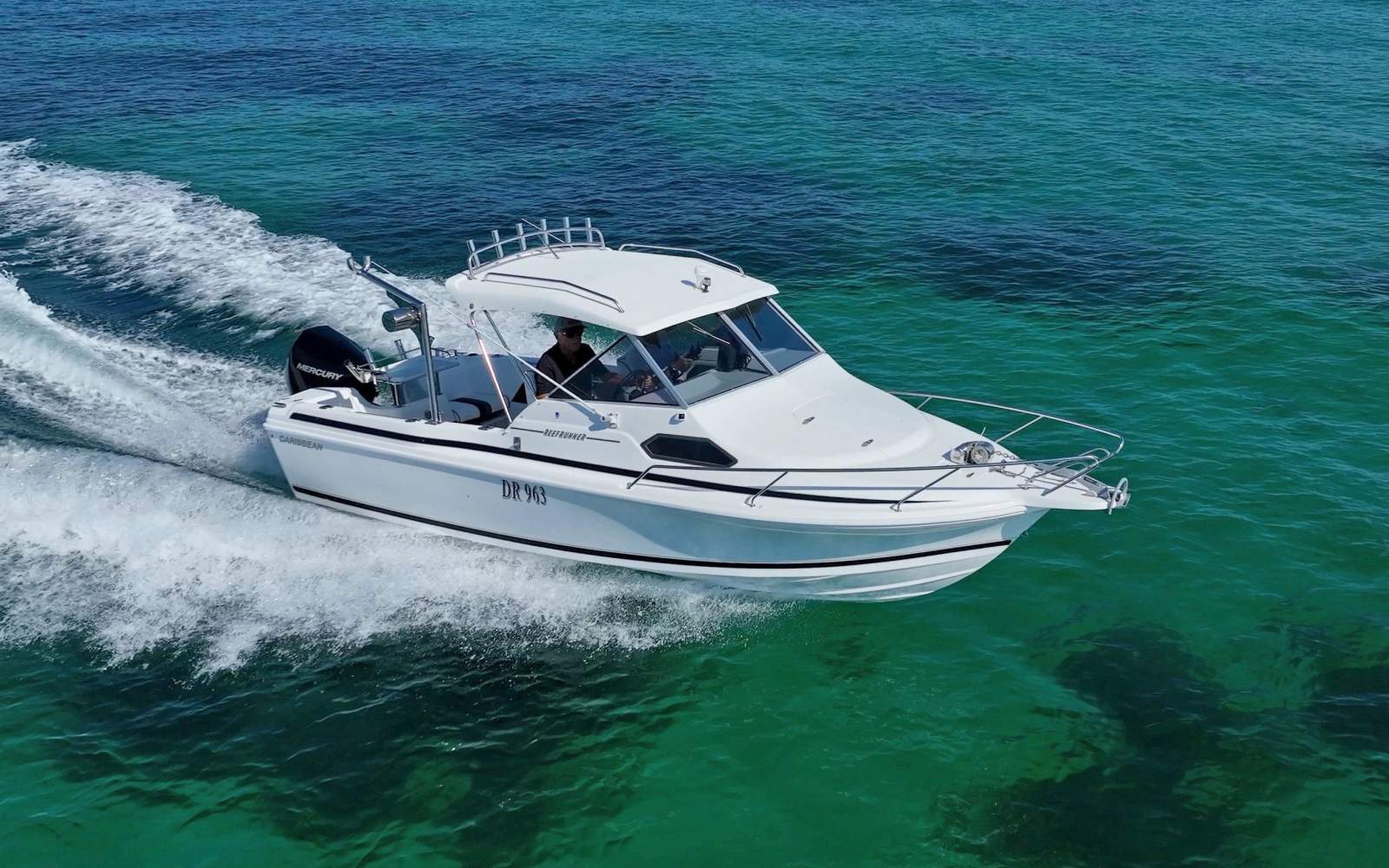 Caribbean 21 REPOWERED " BOAT HOUSE STORAGE AVAILABLE ":CARIBBEAN 21 by YACHTS WEST ph 9335 7788