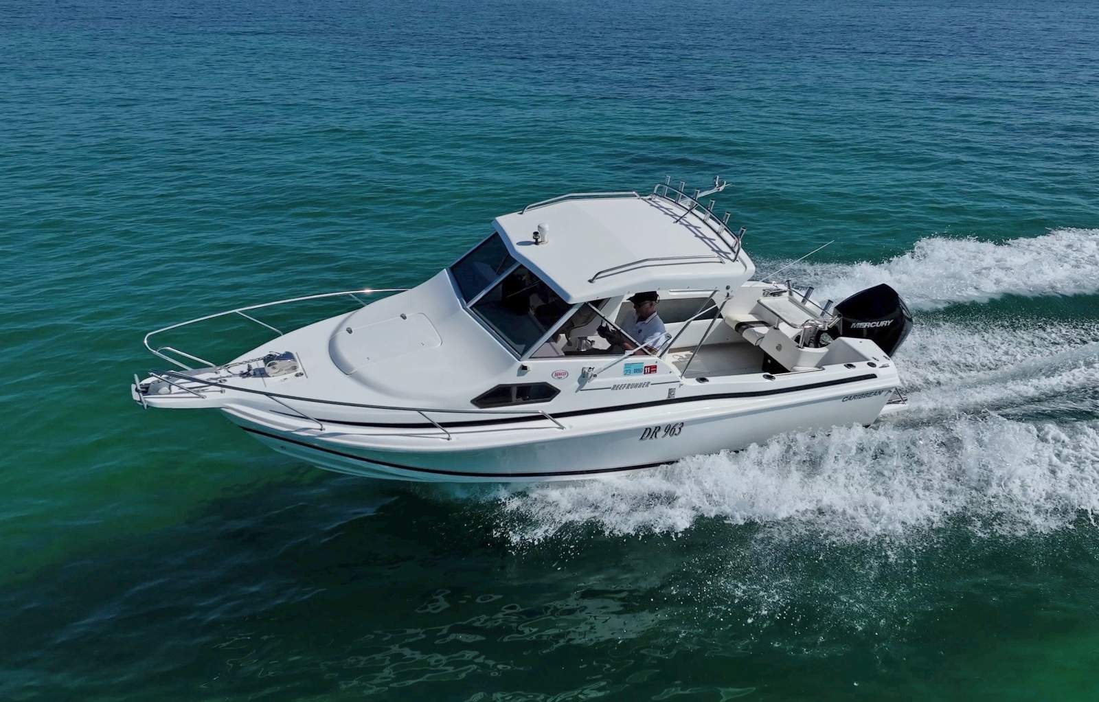 Caribbean 21 REPOWERED " BOAT HOUSE STORAGE AVAILABLE ":CARIBBEAN 21 by YACHTS WEST ph 9335 7788