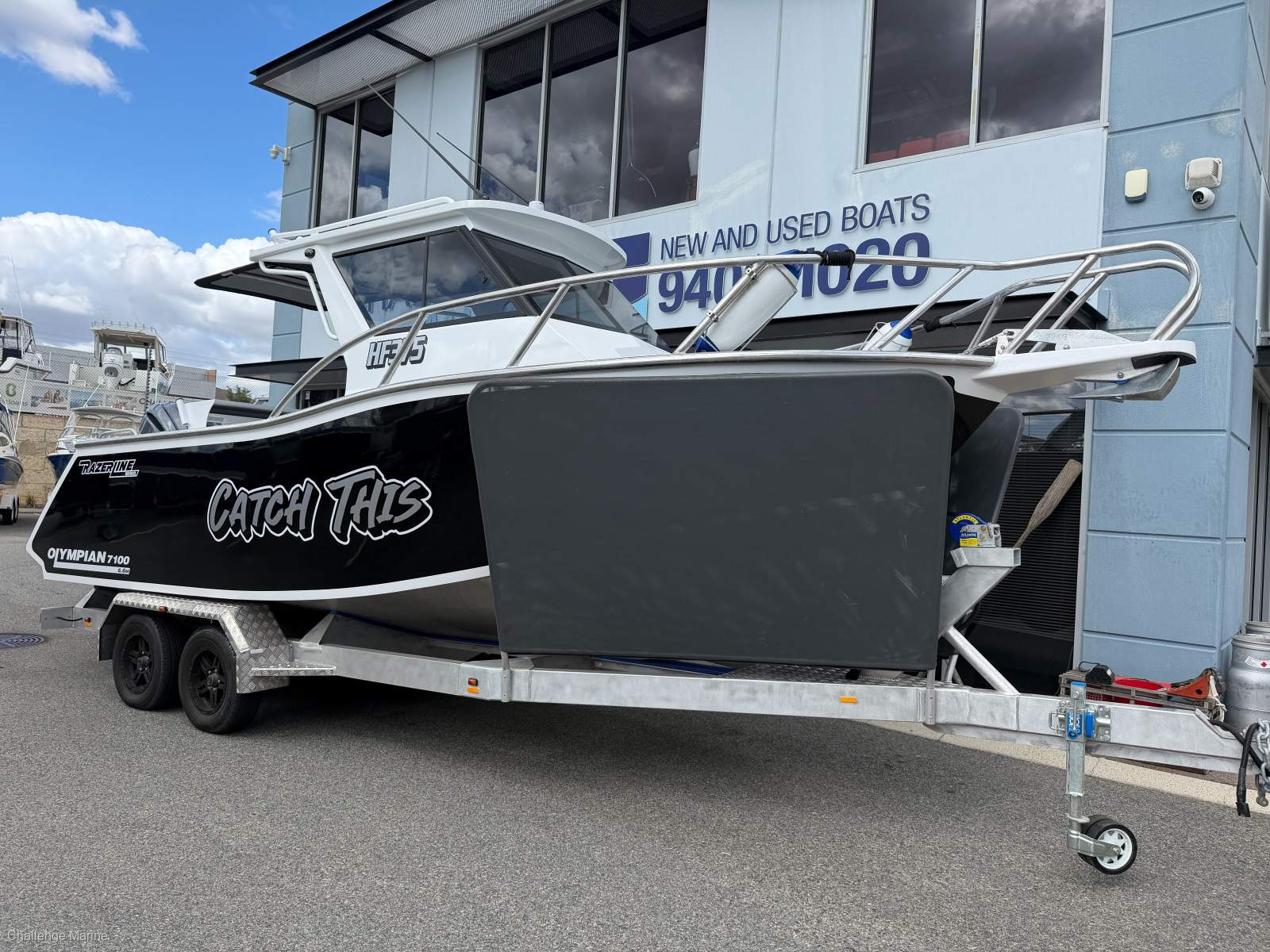 Razerline 7.1 Walk around Olympian - 300 HP Yamaha 2025 model 47 hrs