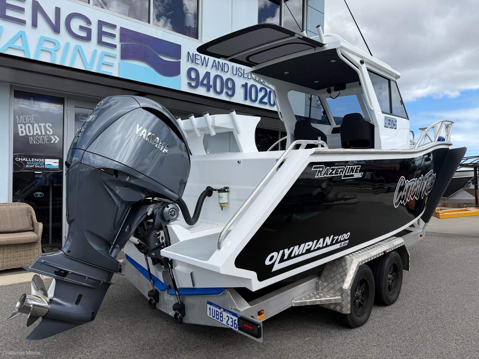 Razerline 7.1 Walk around Olympian - 300 HP Yamaha 2025 model 47 hrs