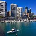 SYDNEY HARBOUR CITY MARINA BERTHS COCKLE BAY WHARF - DARLING HARBOUR