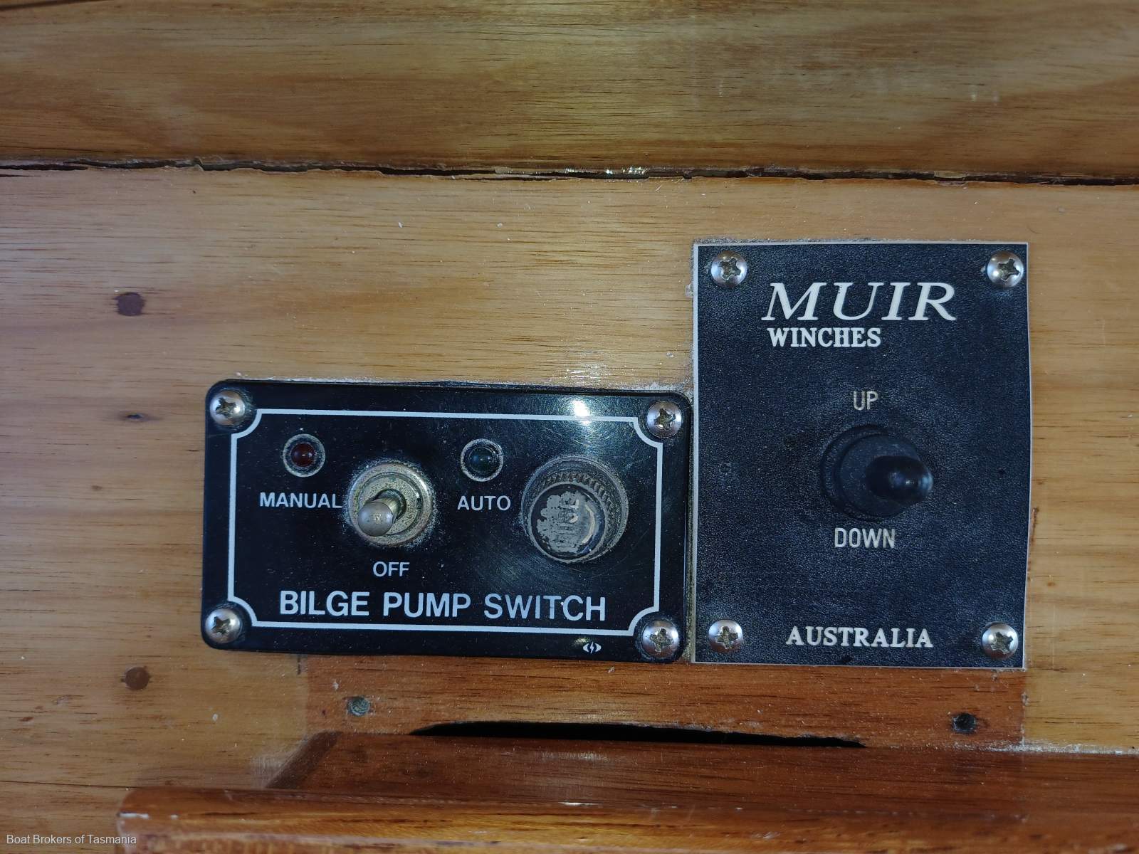 S'Shiffli Traditional Tasmanian motor Sailer. Rig removed Boat Brokers of Tasmania