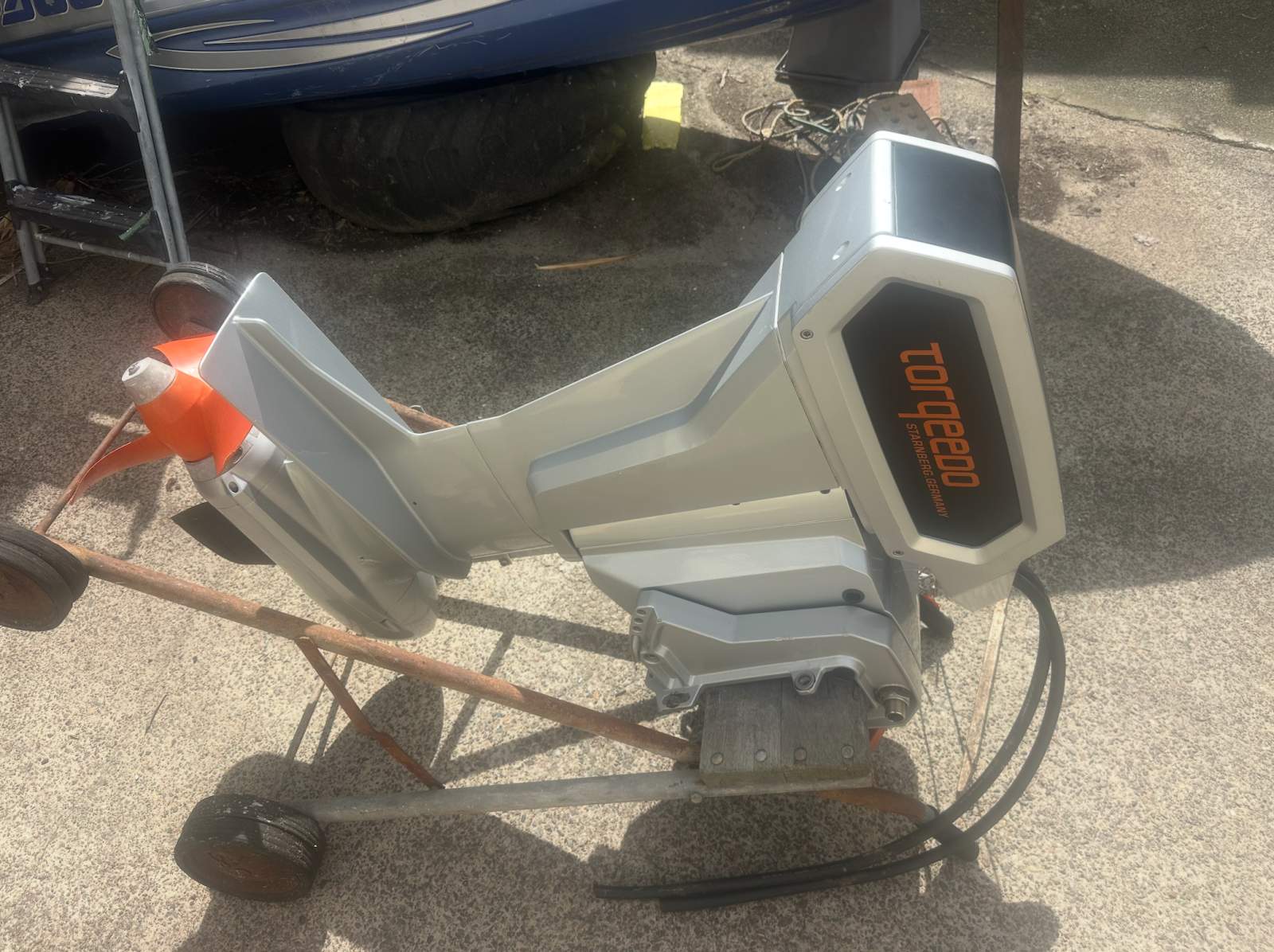Torqeedo Cruise 10.0 Electric Outboard - Low Hours + Forward Controls