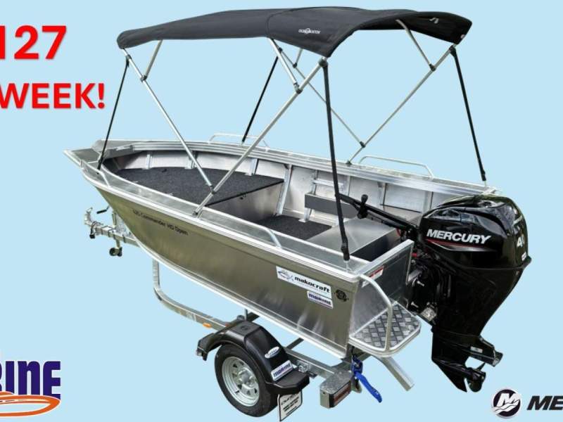 Makocraft 425 Commander HD Open BOAT PACKAGE FROM ROCKHAMPTON MARINE!!!