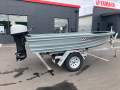 Quintrex 398 Tinny Boat, Motor, Trailer Package