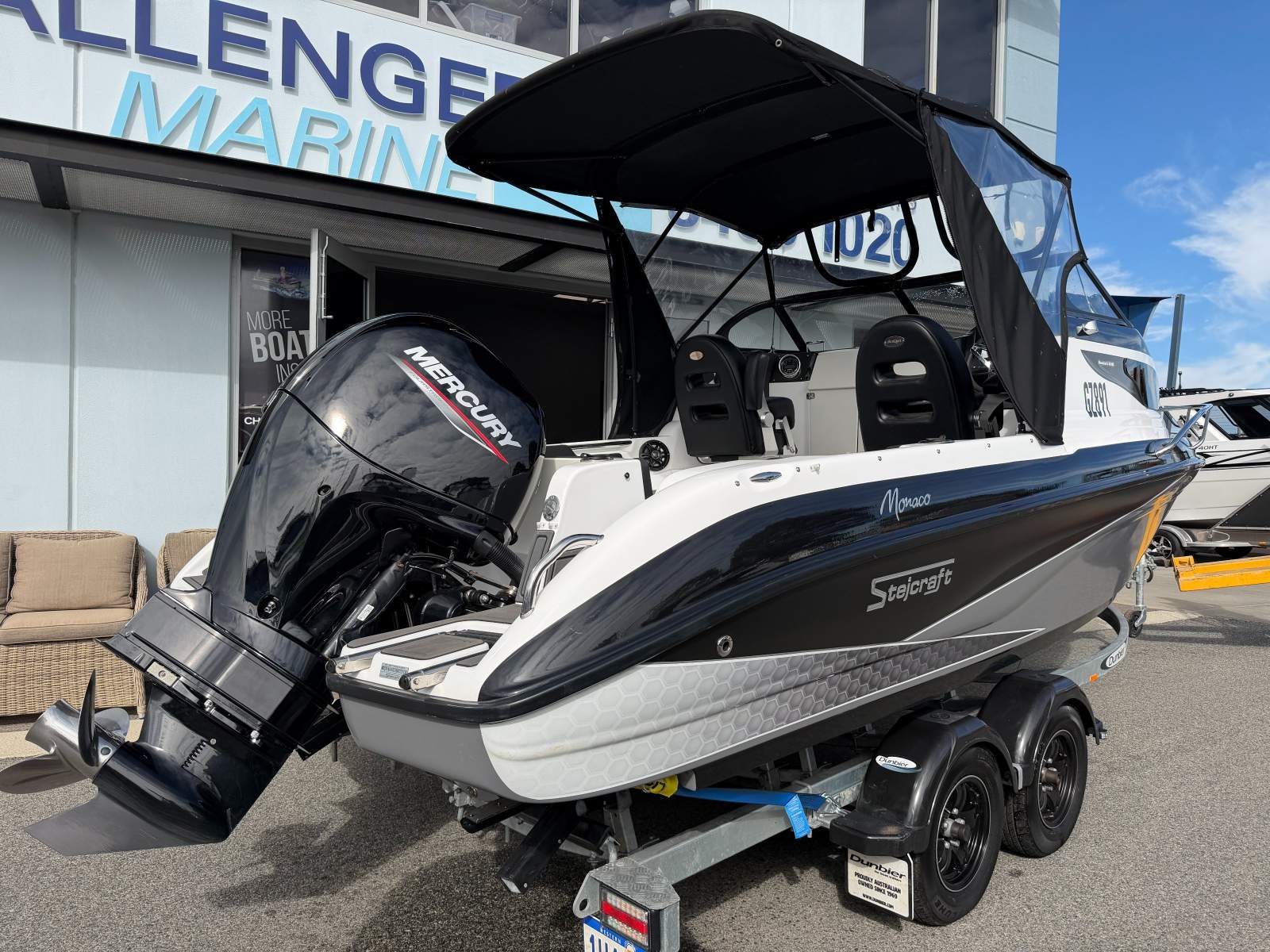 Stejcraft 640 Monaco with Mercury 150HP 4 Stroke only 41 hours
