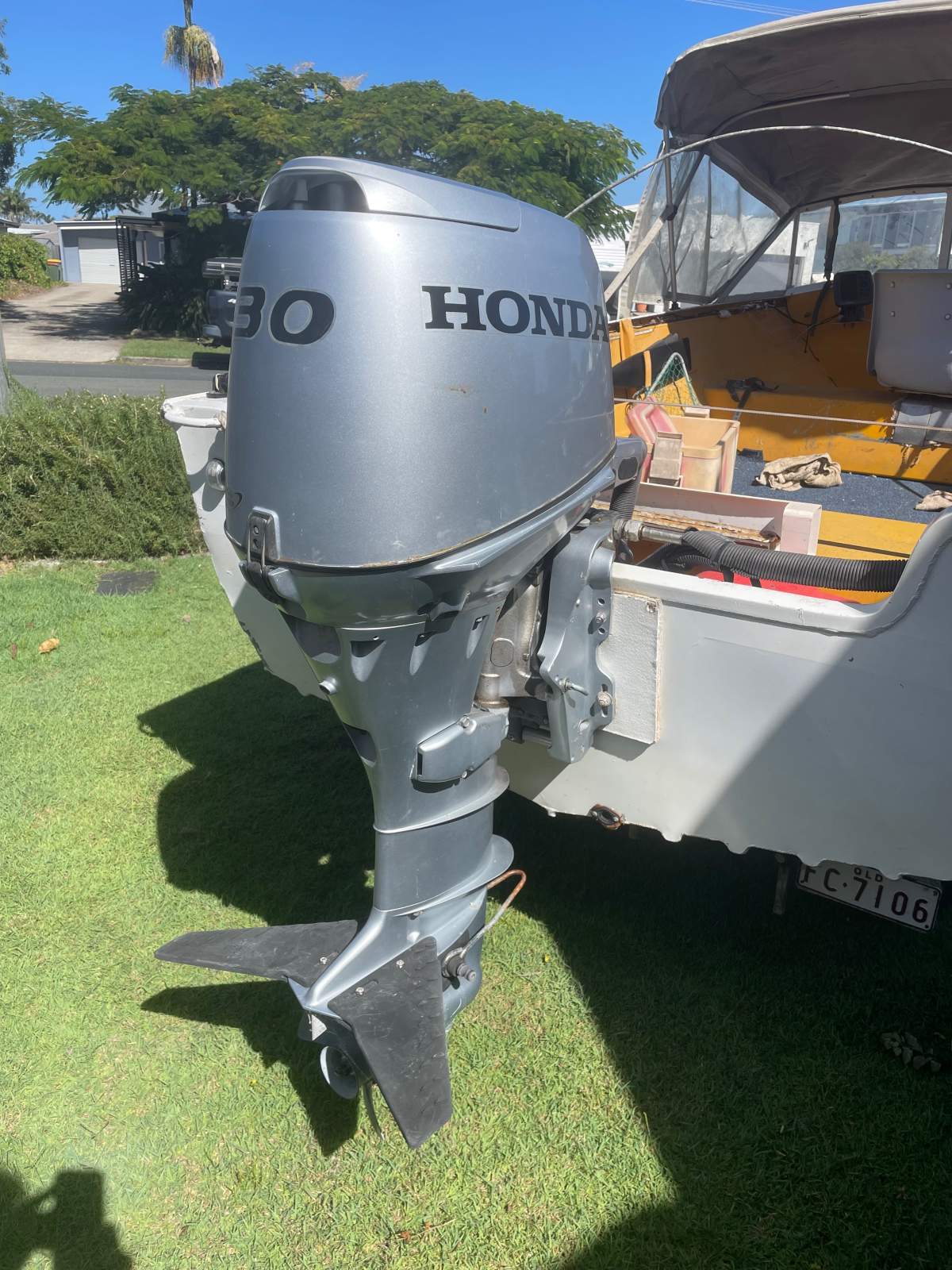 Kestrel Kestrel Mark 2 14 ft 30HP 4 stroke engine